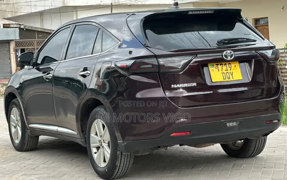 Toyota Harrier 2015 Burgundy