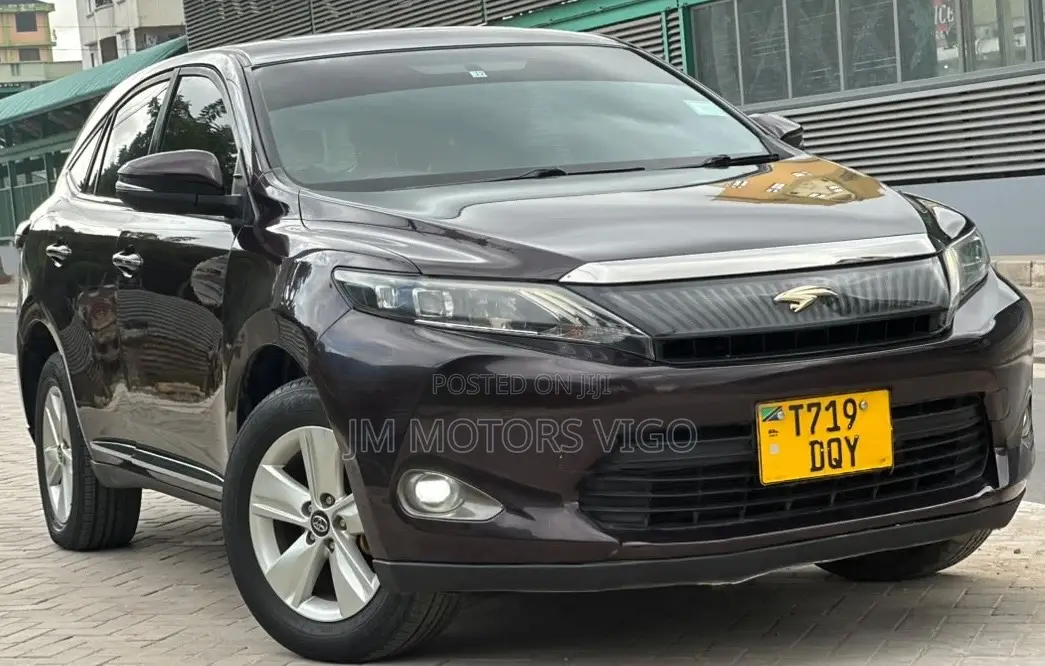 Toyota Harrier 2015 Burgundy
