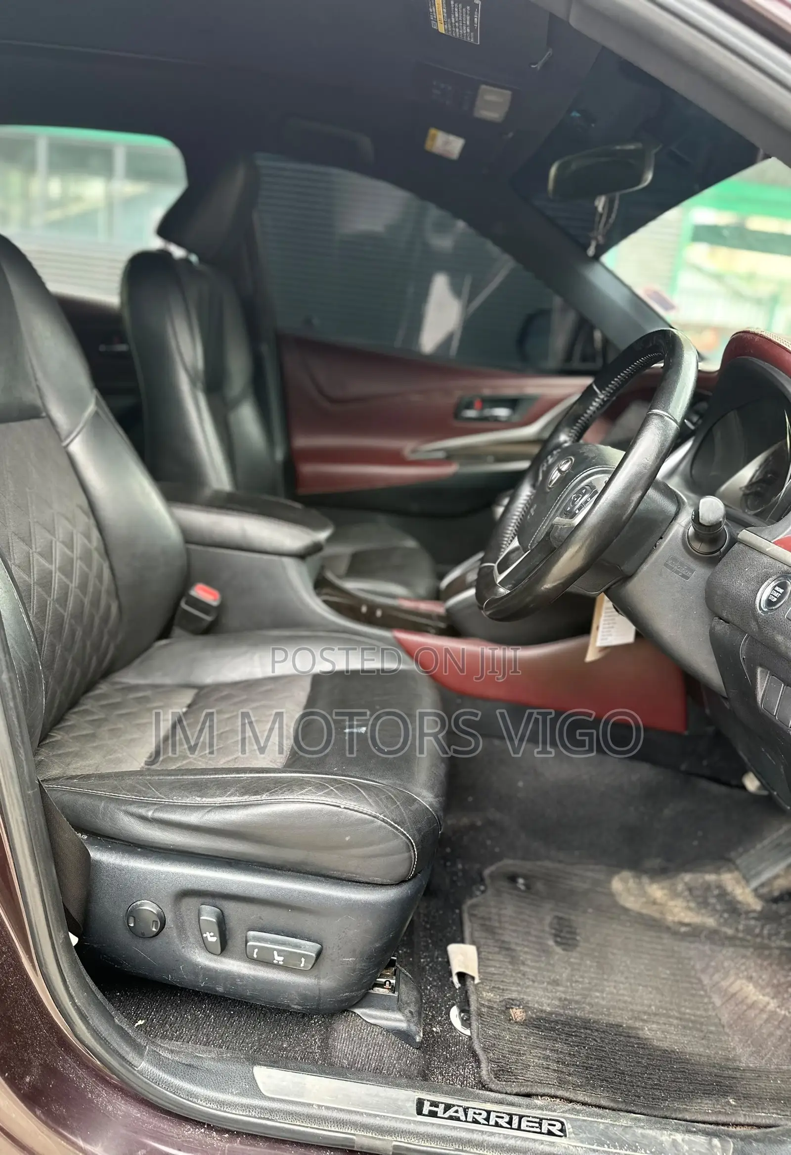 Toyota Harrier 2015 Burgundy