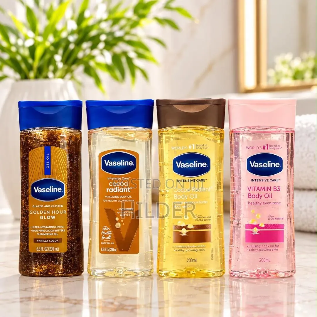 Vaseline Body Shimmer and Oil