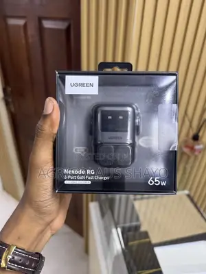 UGREEN Nexode RG 65W GaN Fast Charger – 3 Ports - Brand New