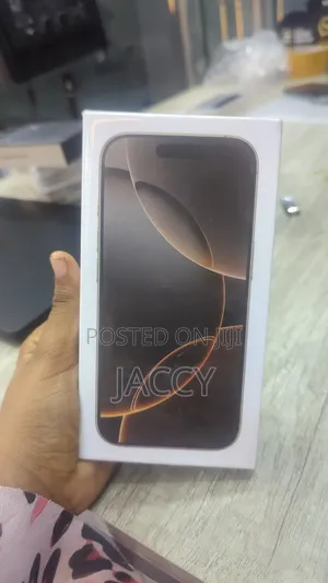 New Apple iPhone 16 Pro 256 GB Black