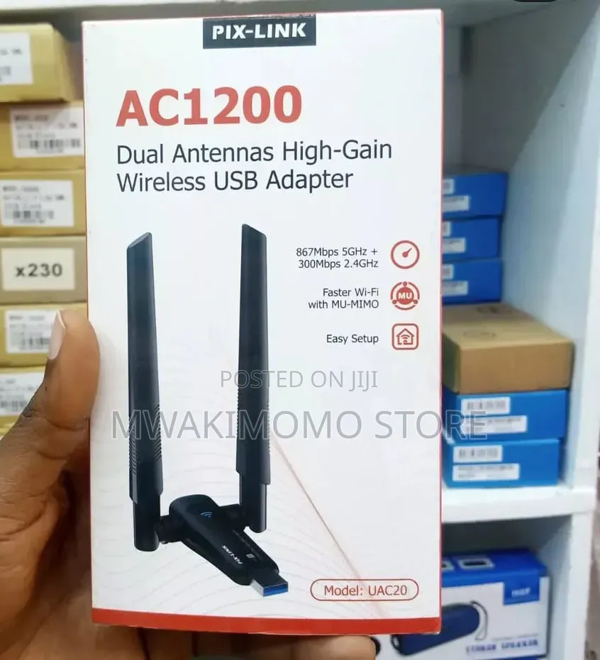 PIX-LINK AC1200 Wireless Adapter