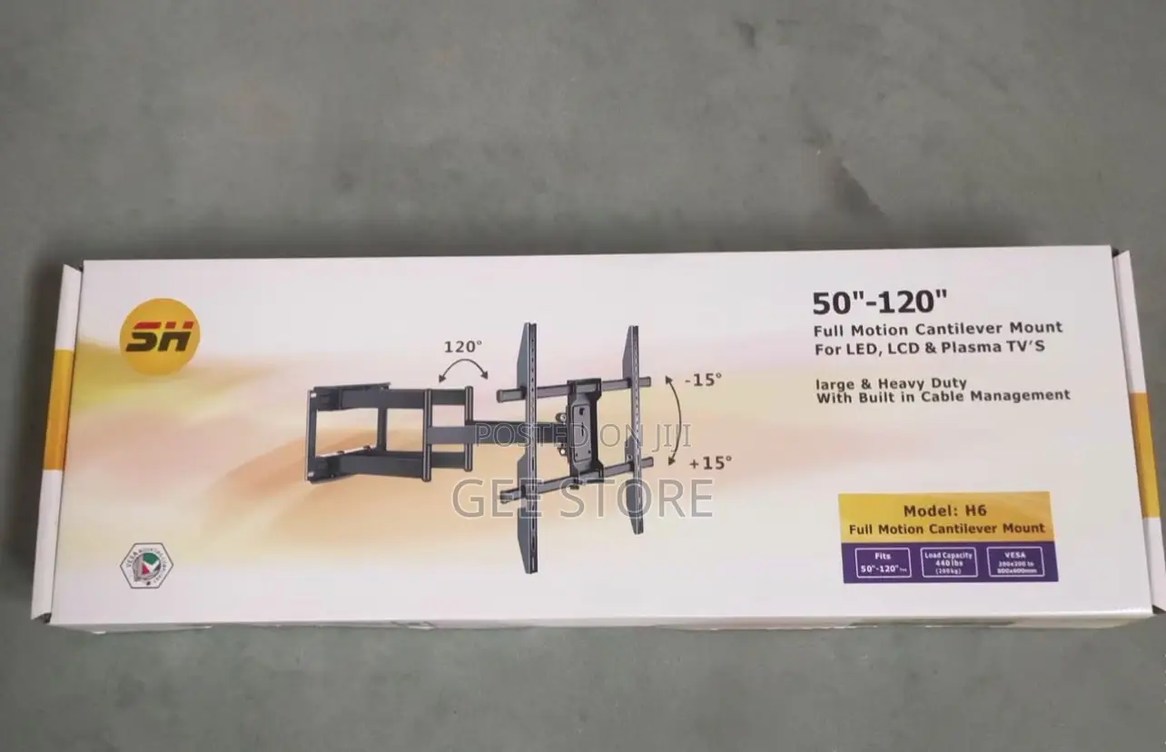Full Motion TV Mount 50-120