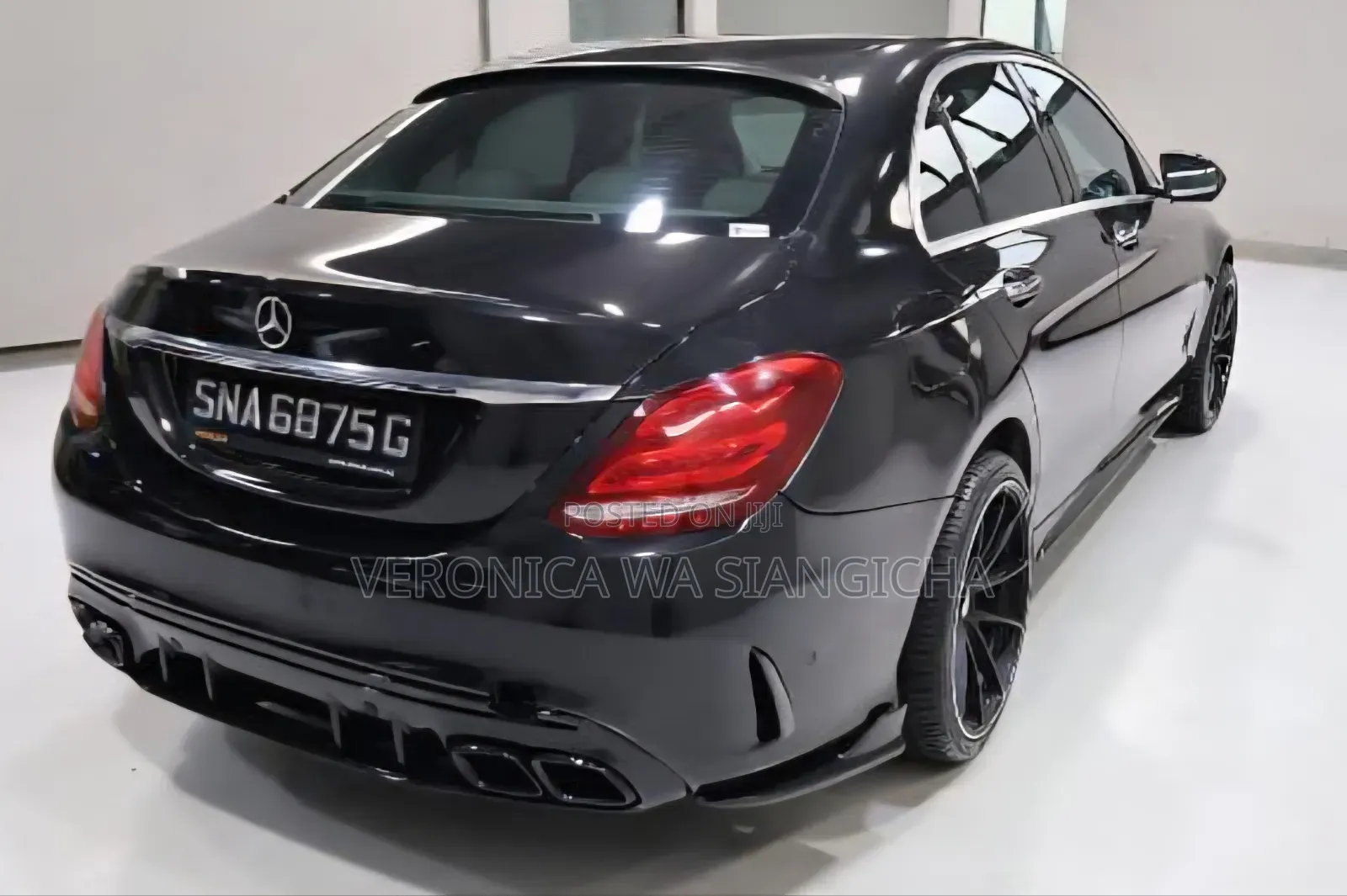 Mercedes-Benz C-Class 2016 Black
