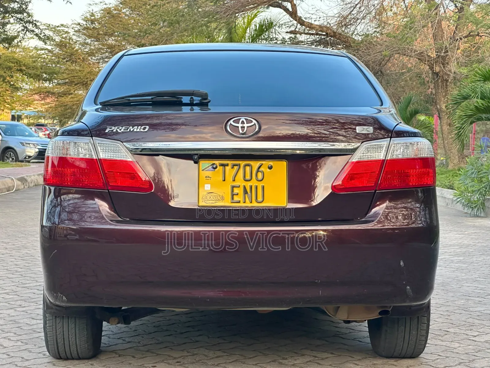 Toyota Premio 2010 Burgundy