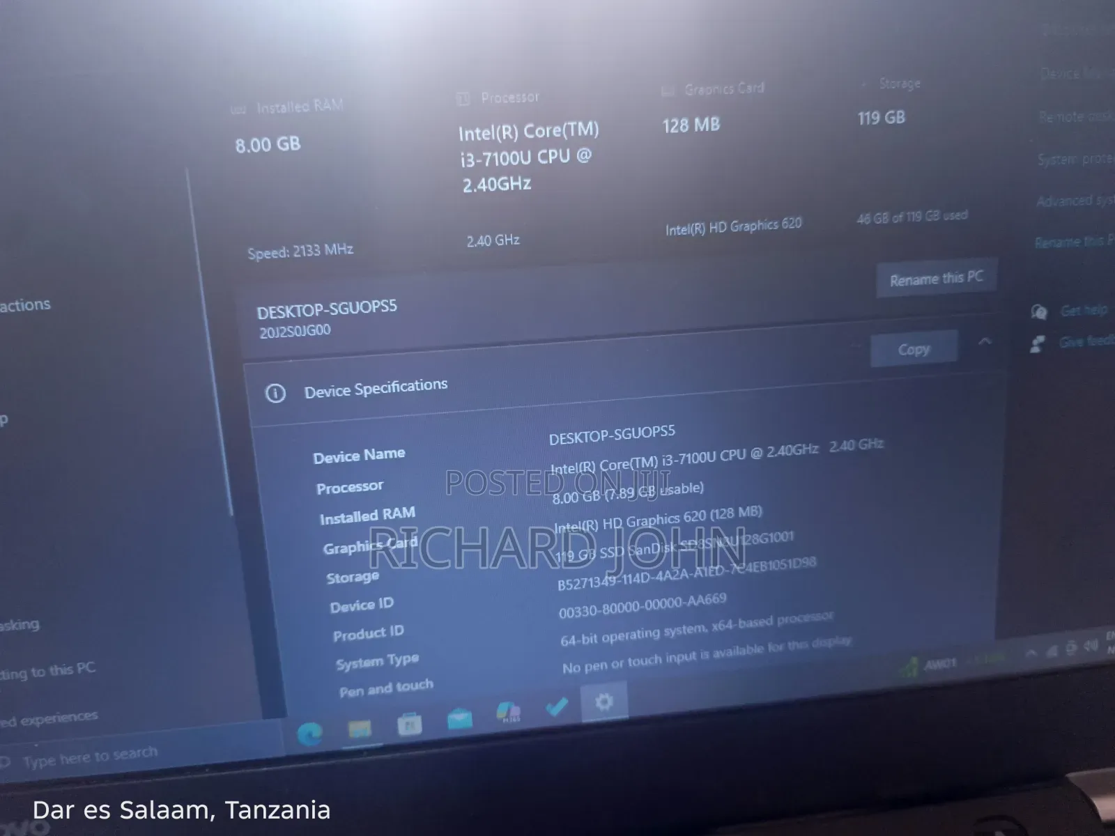 Laptop Lenovo ThinkPad X1 Carbon 4GB Intel Core i5 SSD 140GB