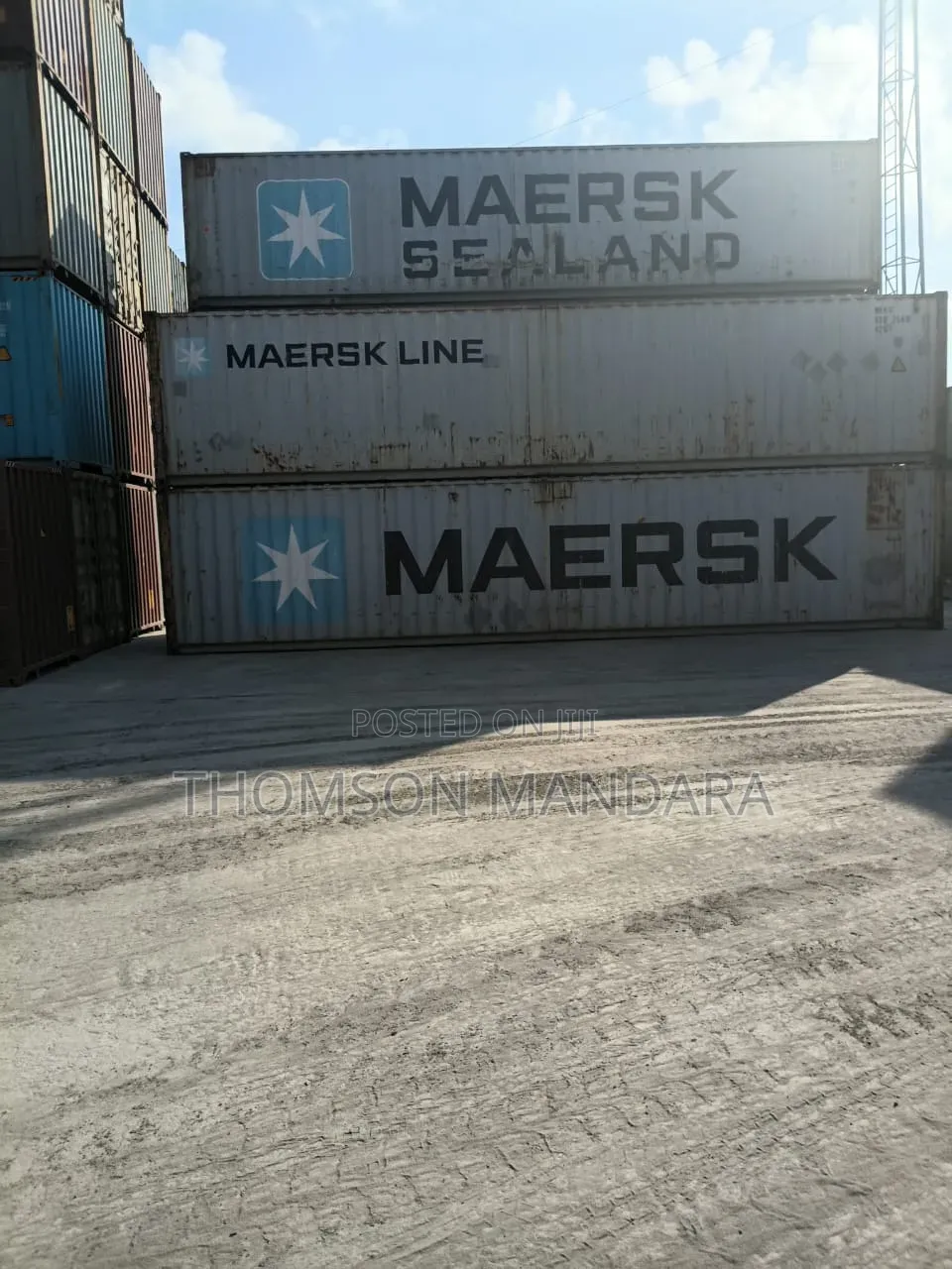 40feet Standard Containers Not High Cube