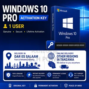 Windows 10 Pro Activation Key Genuine 1 User | Original License