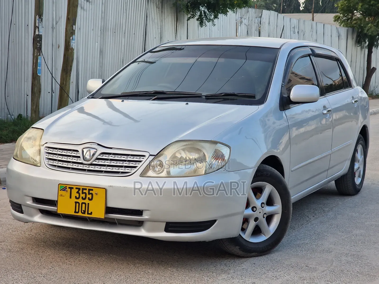 Toyota Allex 2002 Silver