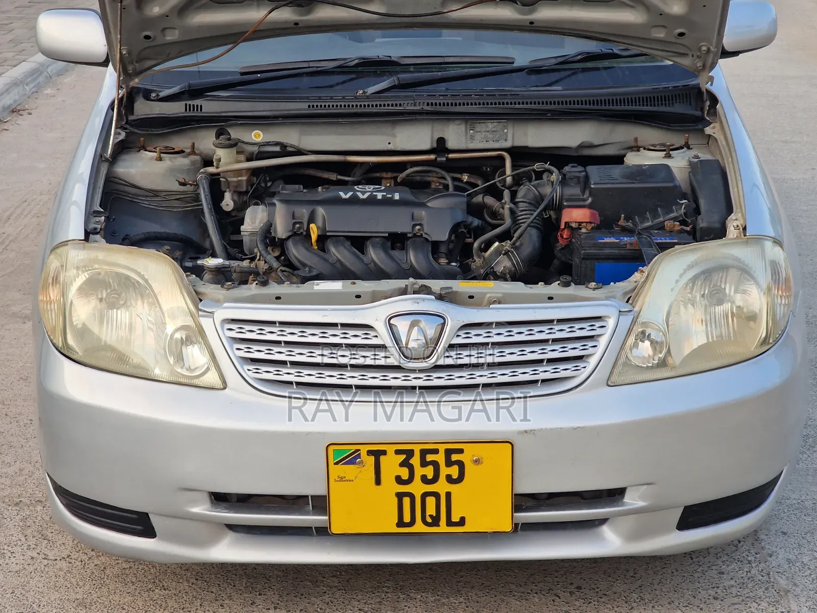 Toyota Allex 2002 Silver