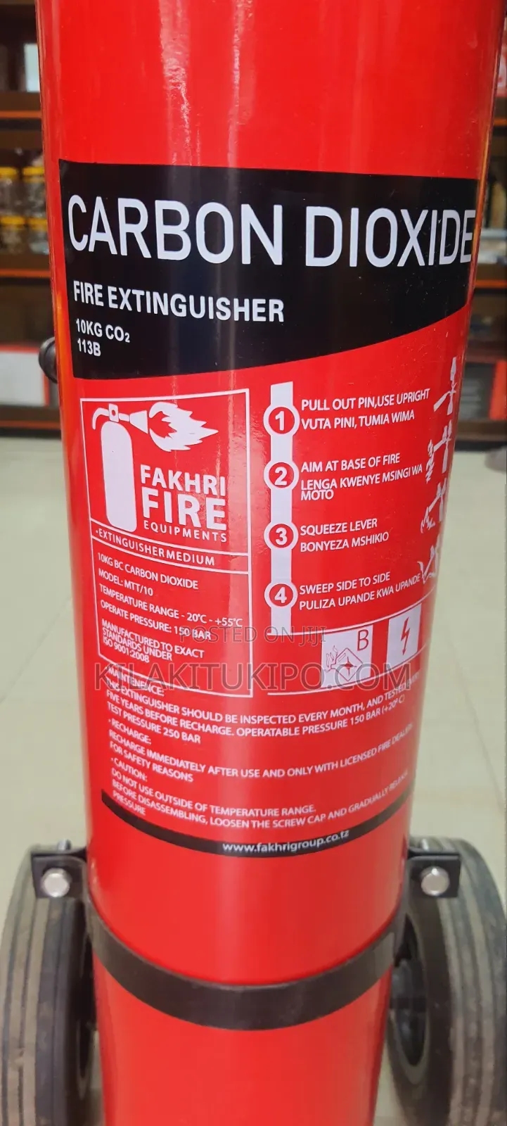 10kg Co2 Carbon Dioxide Fire Extinguisher