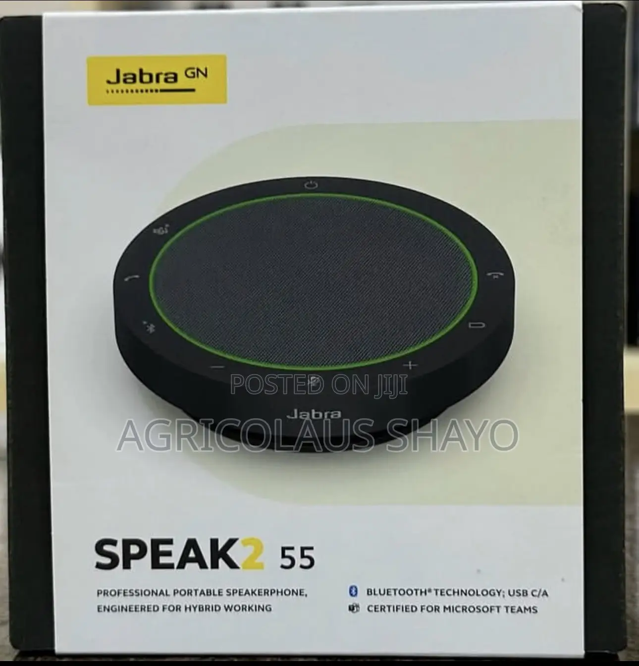 Jabra Speak2 55 Portable Wireless Bluetooth Speakerphone (USB-C/A)