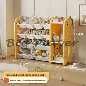 Multilayer Storage Shelves Portable Storage Container Toy