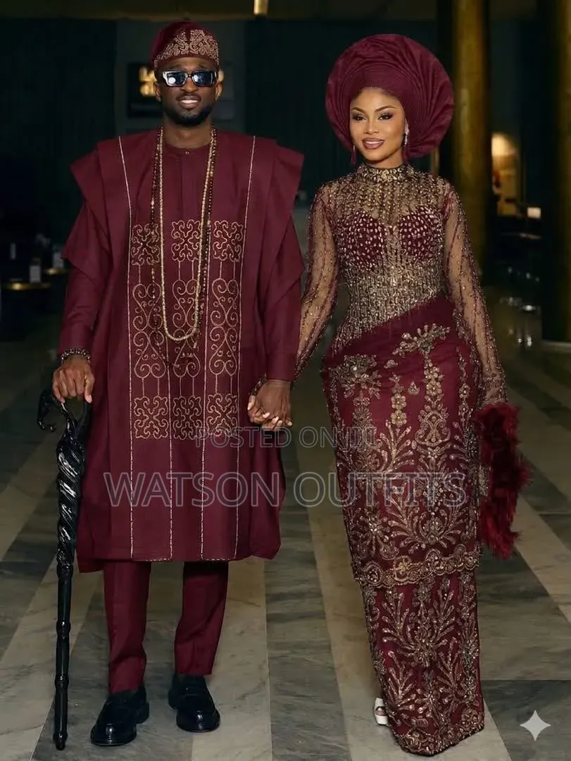 New Ogabda Wear Design and 3 PCS Nigerian Kaftan Wear