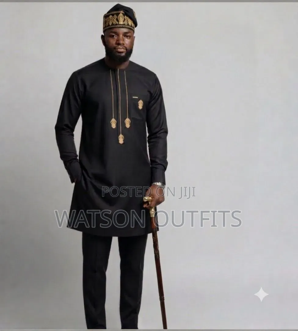 New Ogabda Wear Design and 3 PCS Nigerian Kaftan Wear