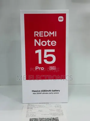 New Xiaomi Redmi Note 15 Pro 256 GB