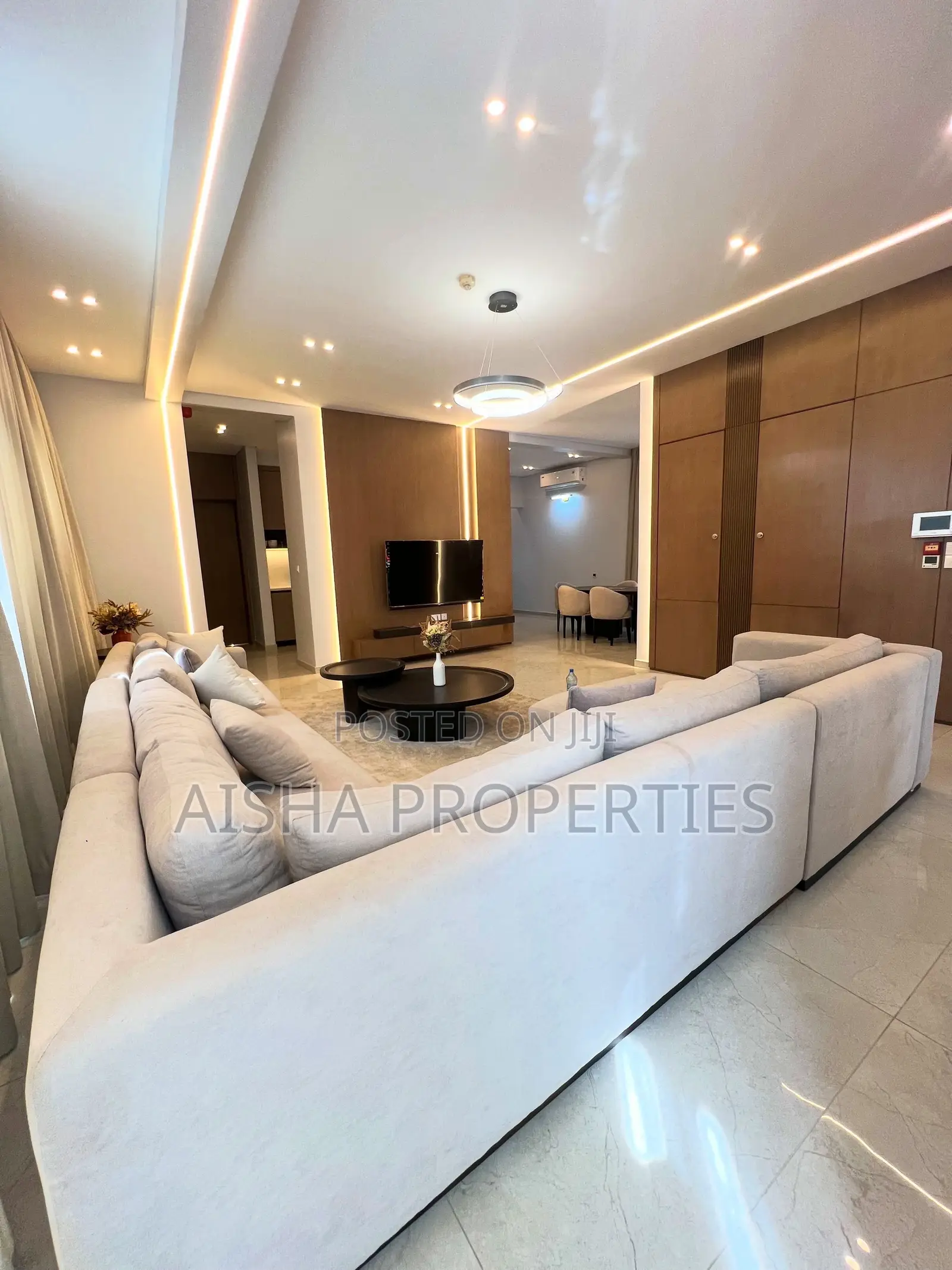 Furnished 3bdrm Apartment in Masaki for rent
