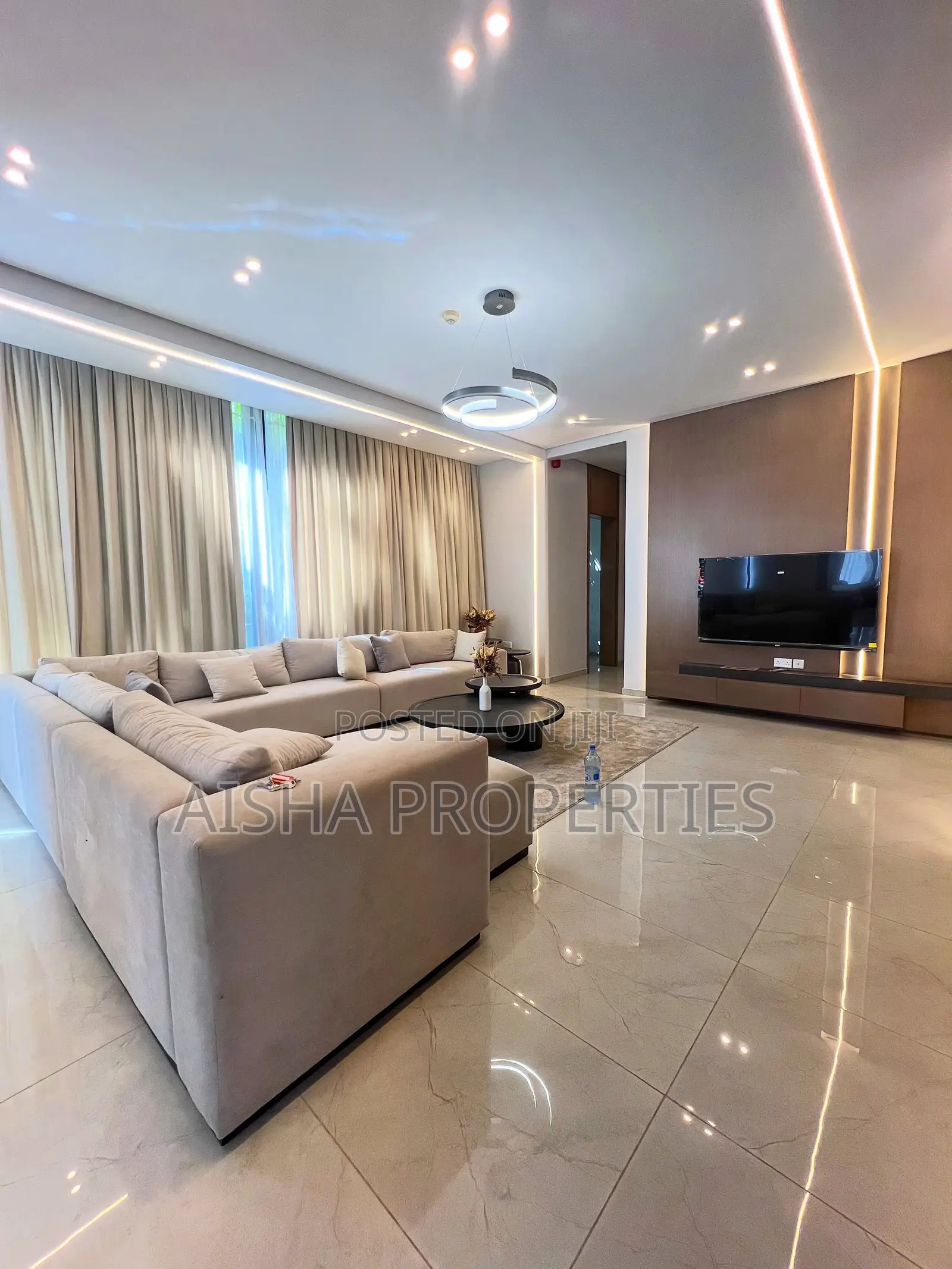 Furnished 3bdrm Apartment in Masaki for rent