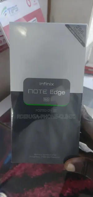 New Infinix Note Edge 256 GB Black