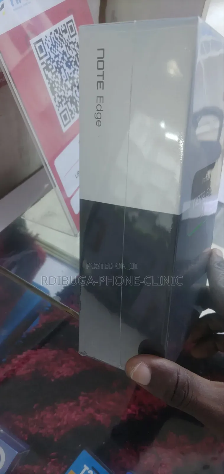 New Infinix Note Edge 256 GB Black