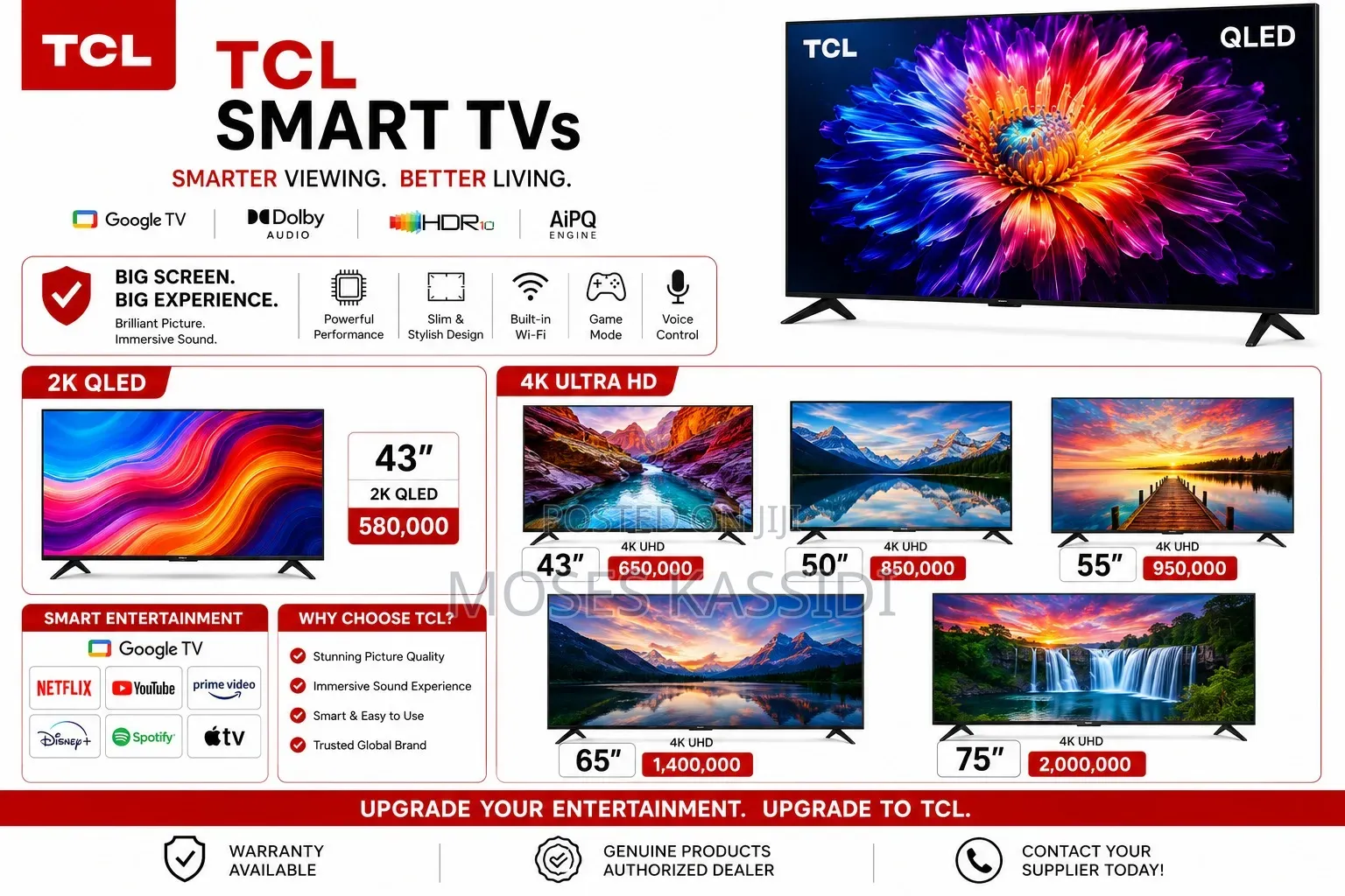 TCL Smart TVS