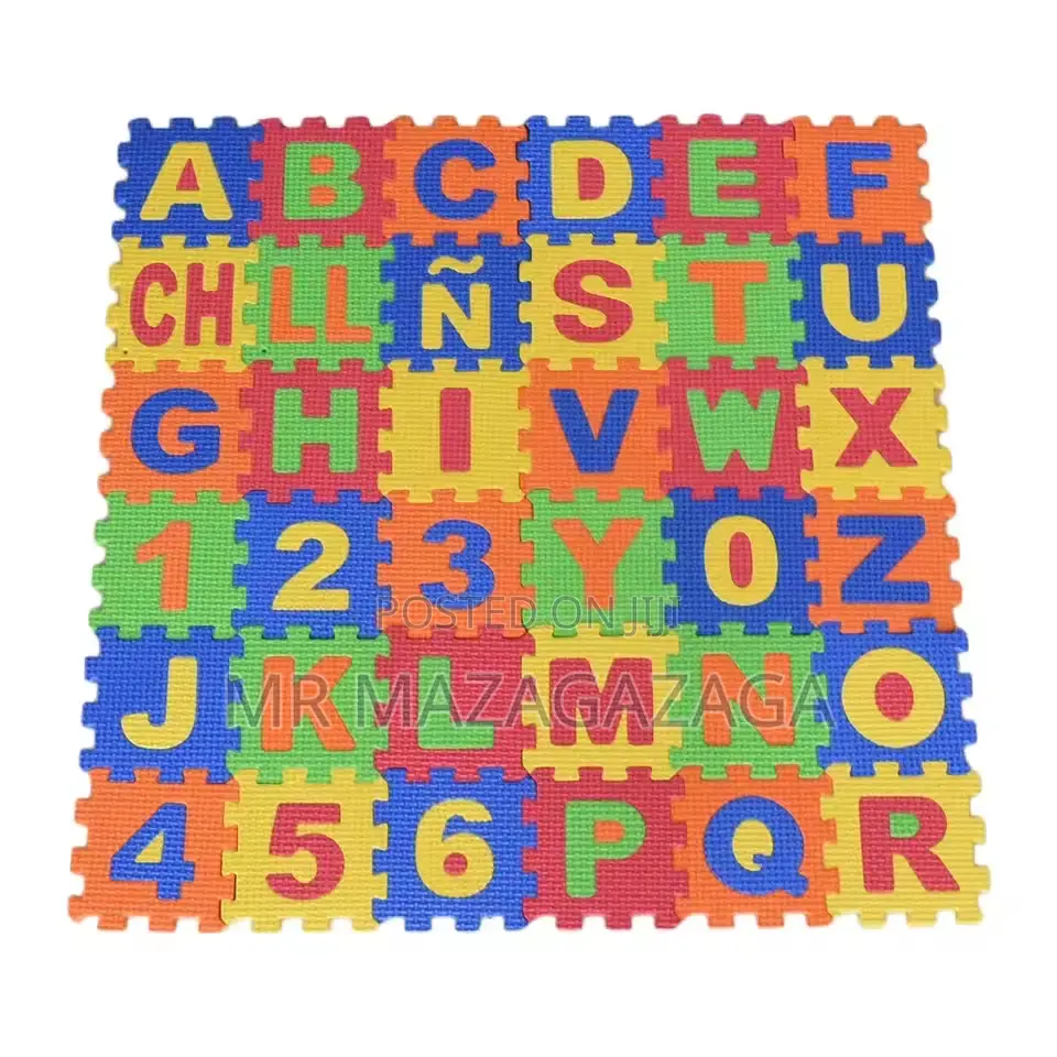 Play Mats 36pcs 9cm Number Alphabet Puzzle Foam