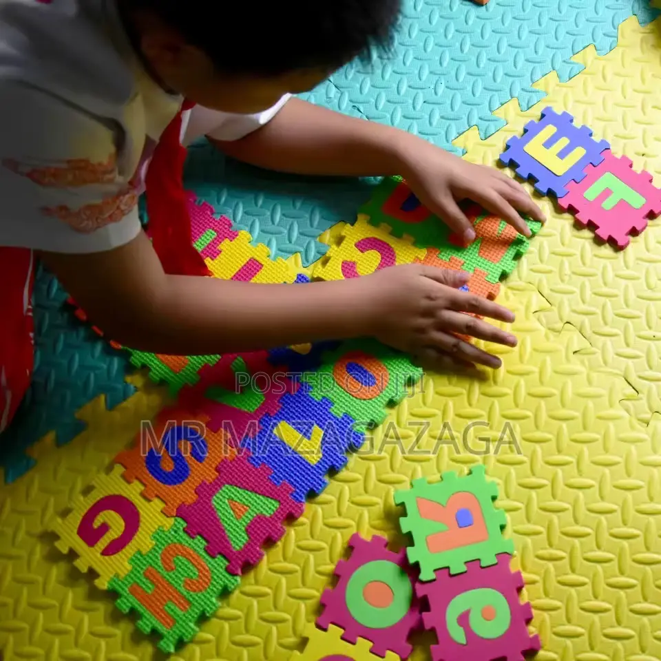 Play Mats 36pcs 9cm Number Alphabet Puzzle Foam