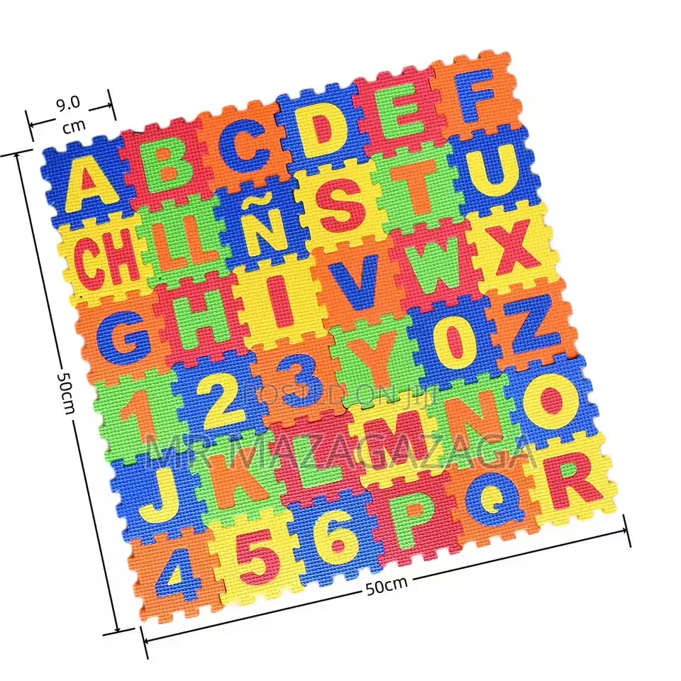 Play Mats 36pcs 9cm Number Alphabet Puzzle Foam