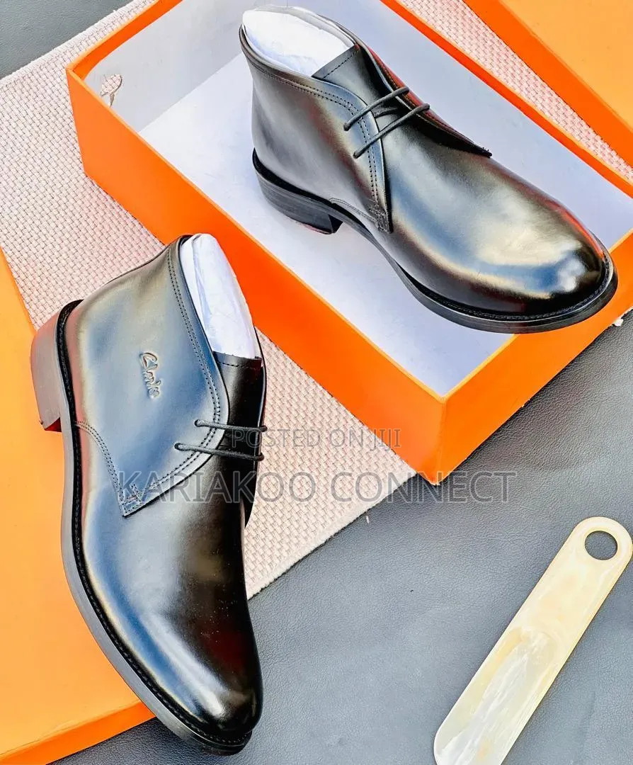 Clark Black Boot
