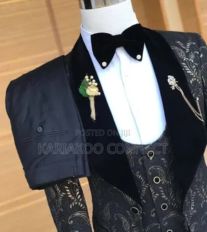 Wedding Classic Black Suit