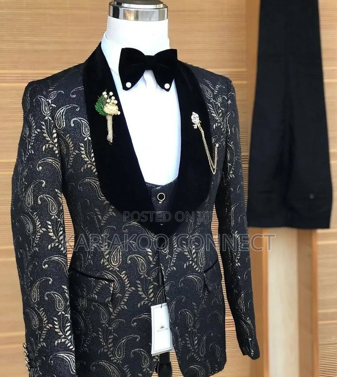 Wedding Classic Black Suit