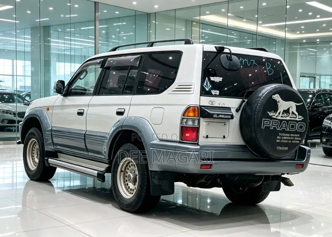 Toyota Land Cruiser Prado 1998 Silver