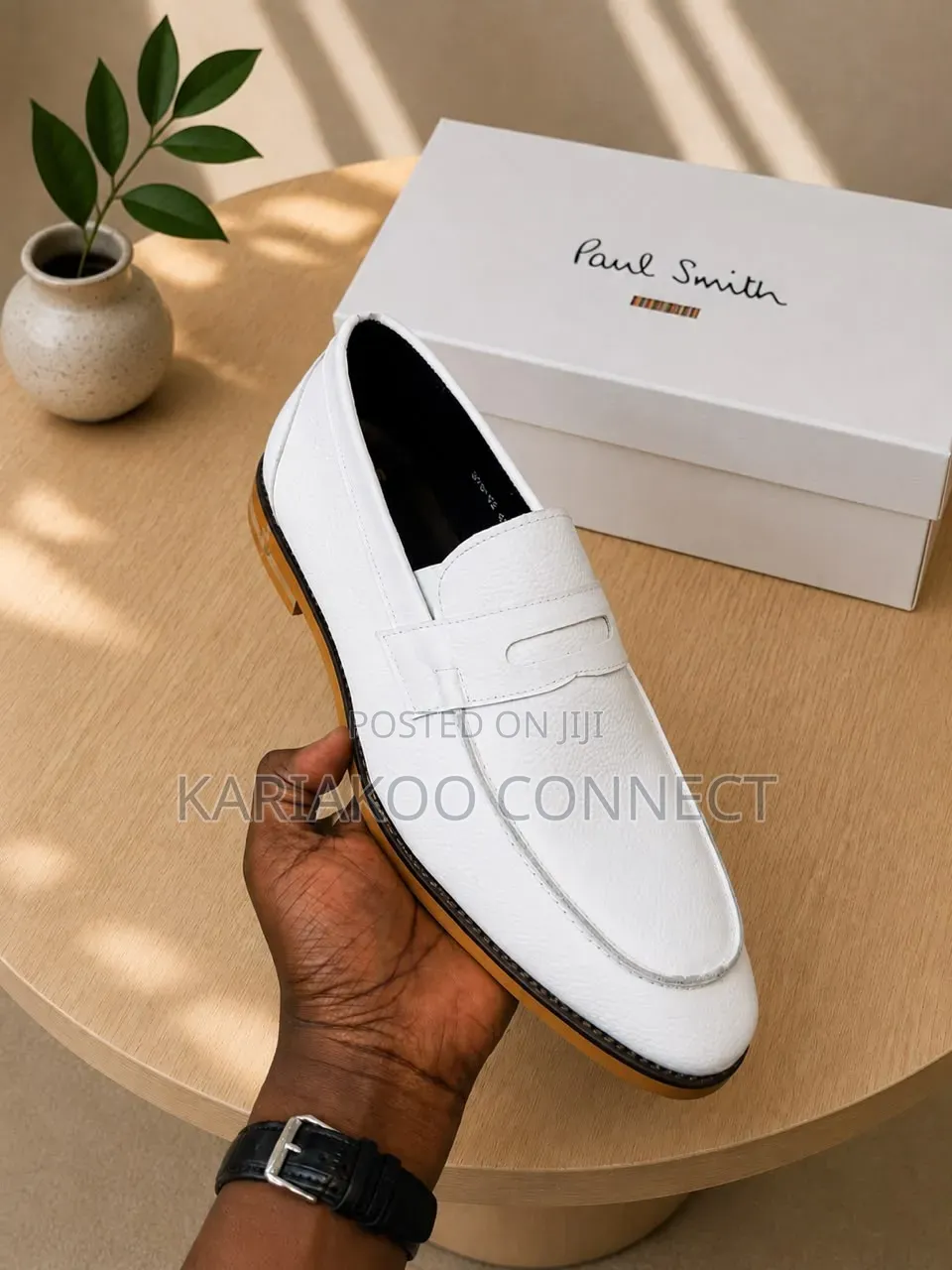 White Clarks Shoes