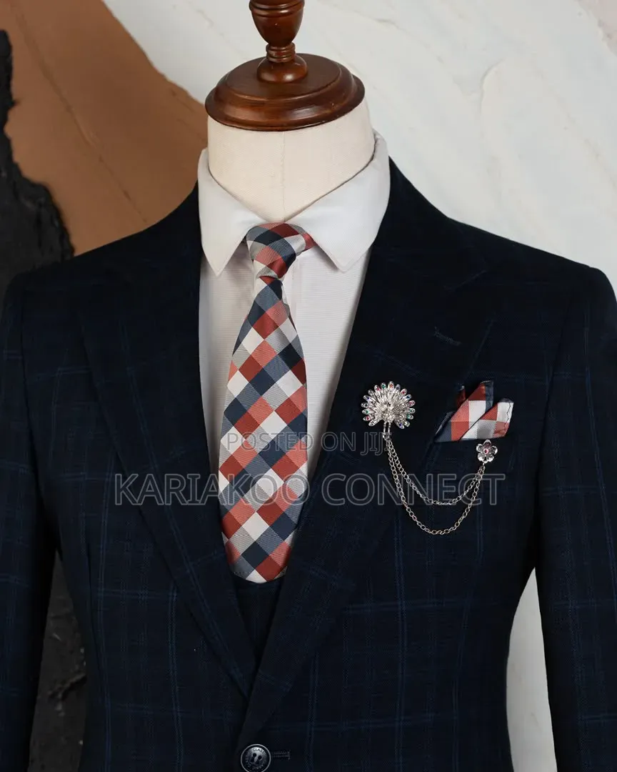 Dark Blue Draft Slim Fit