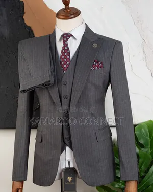 Gray Excellent Suit