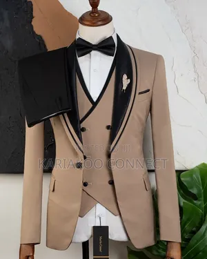 Vip Groom Brown Suit