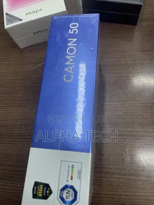 New Tecno Camon 50 256 GB Black