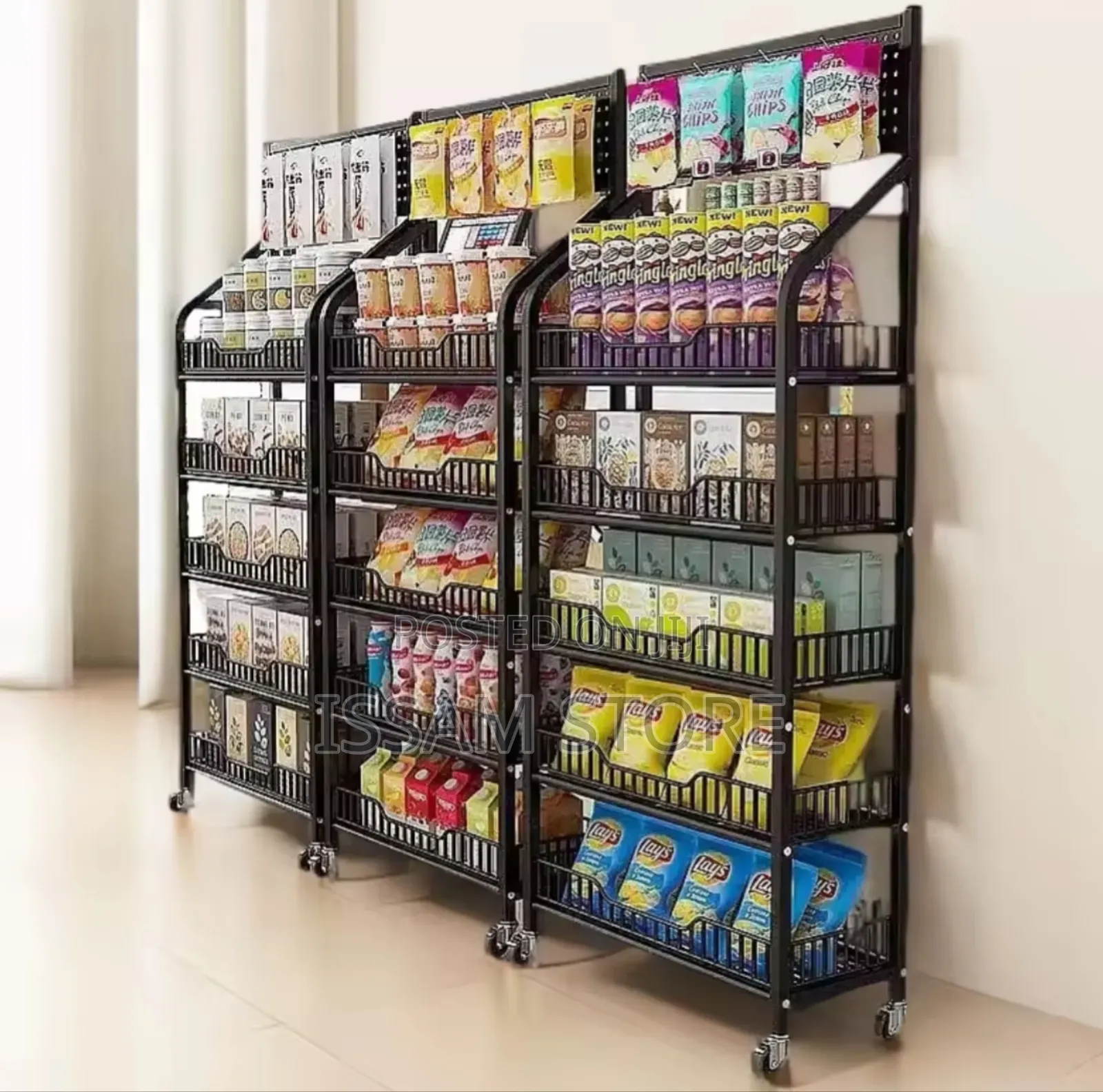 5-Tier Retail Display Rack