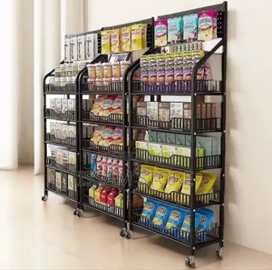 5-Tier Retail Display Rack