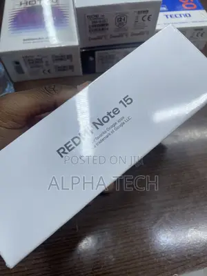 New Xiaomi Redmi Note 15 128 GB Black
