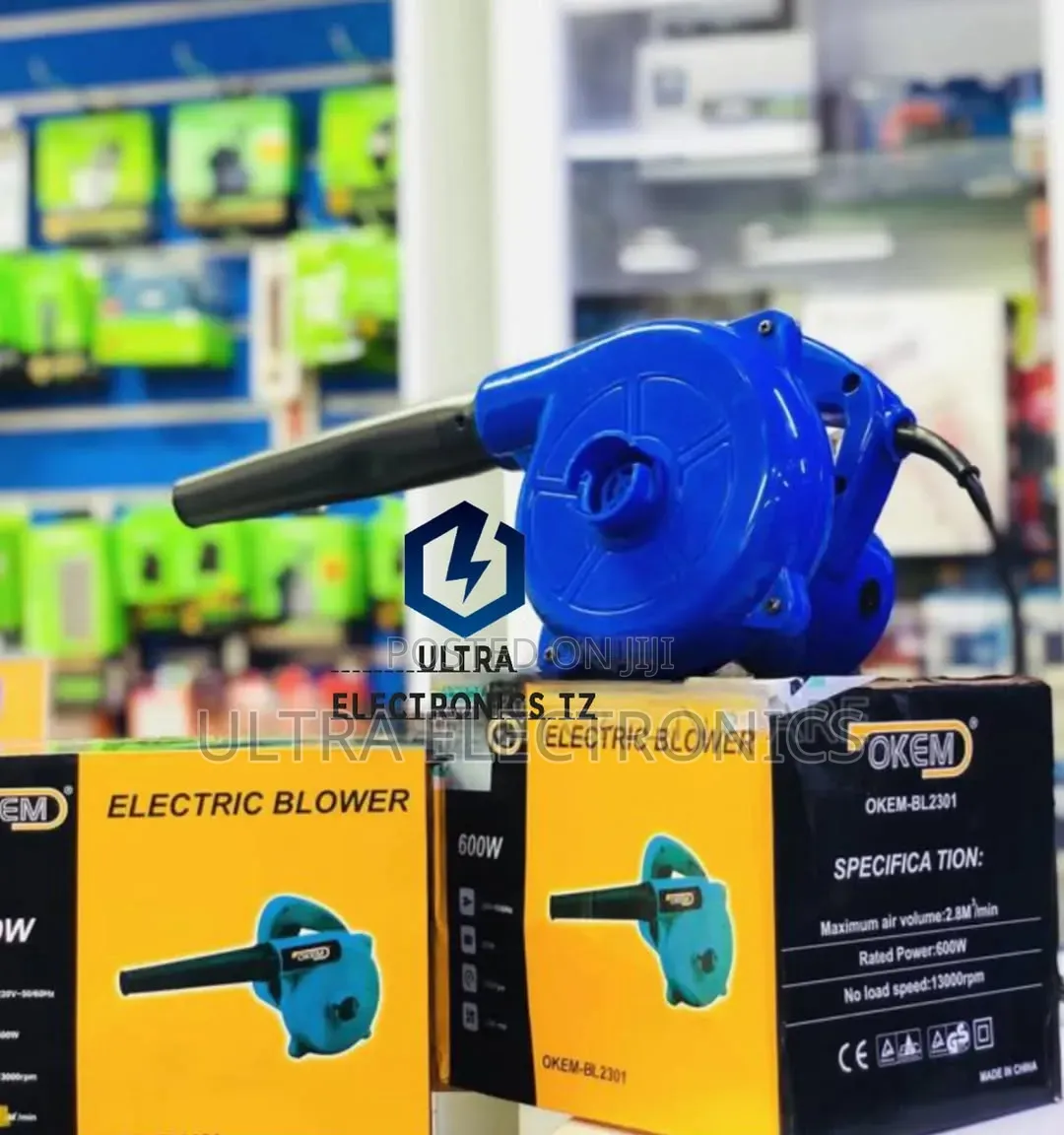 OKEMI Portable Electric Blower and Suction
