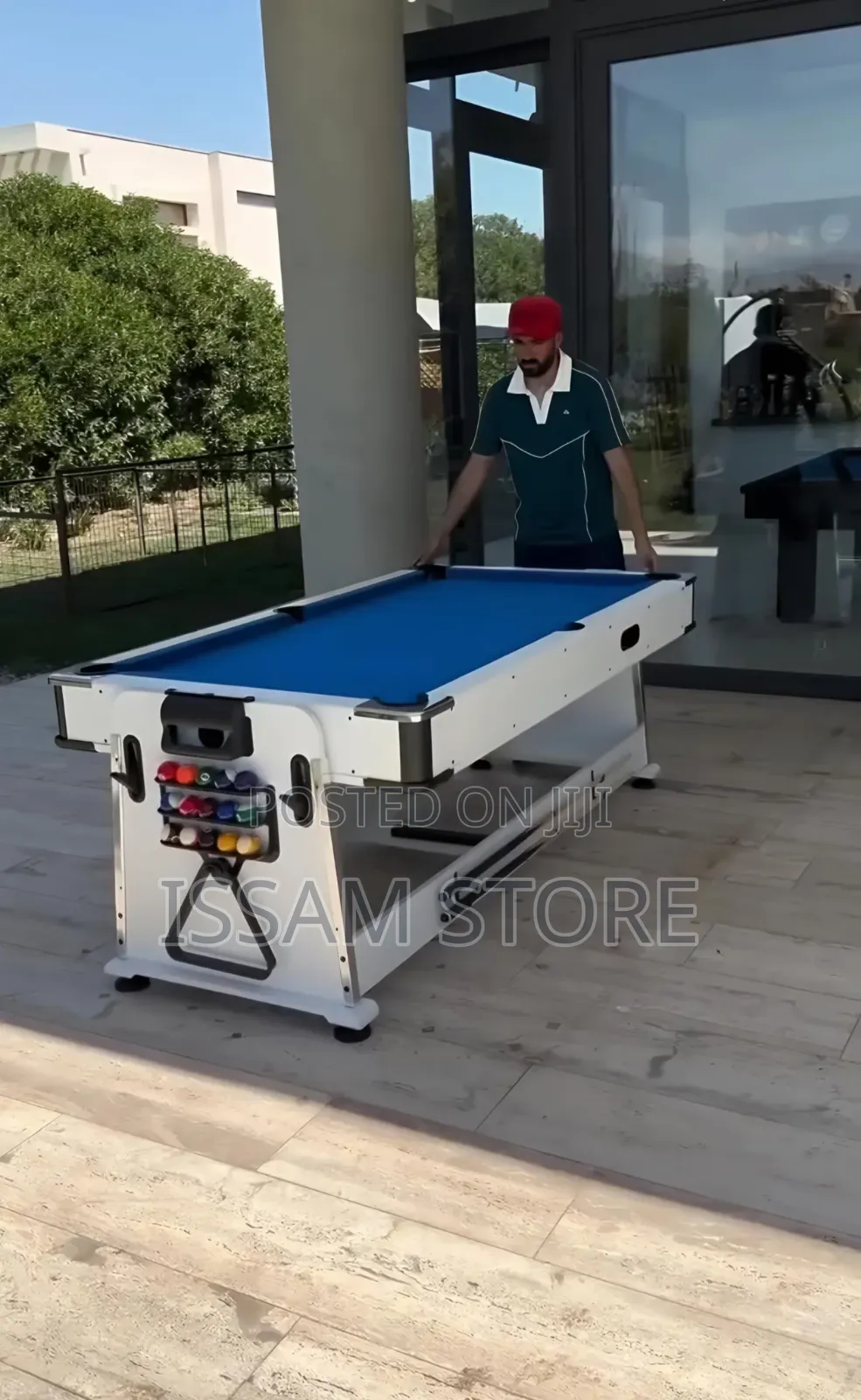 2-in-1 Pool Table Hockey Table