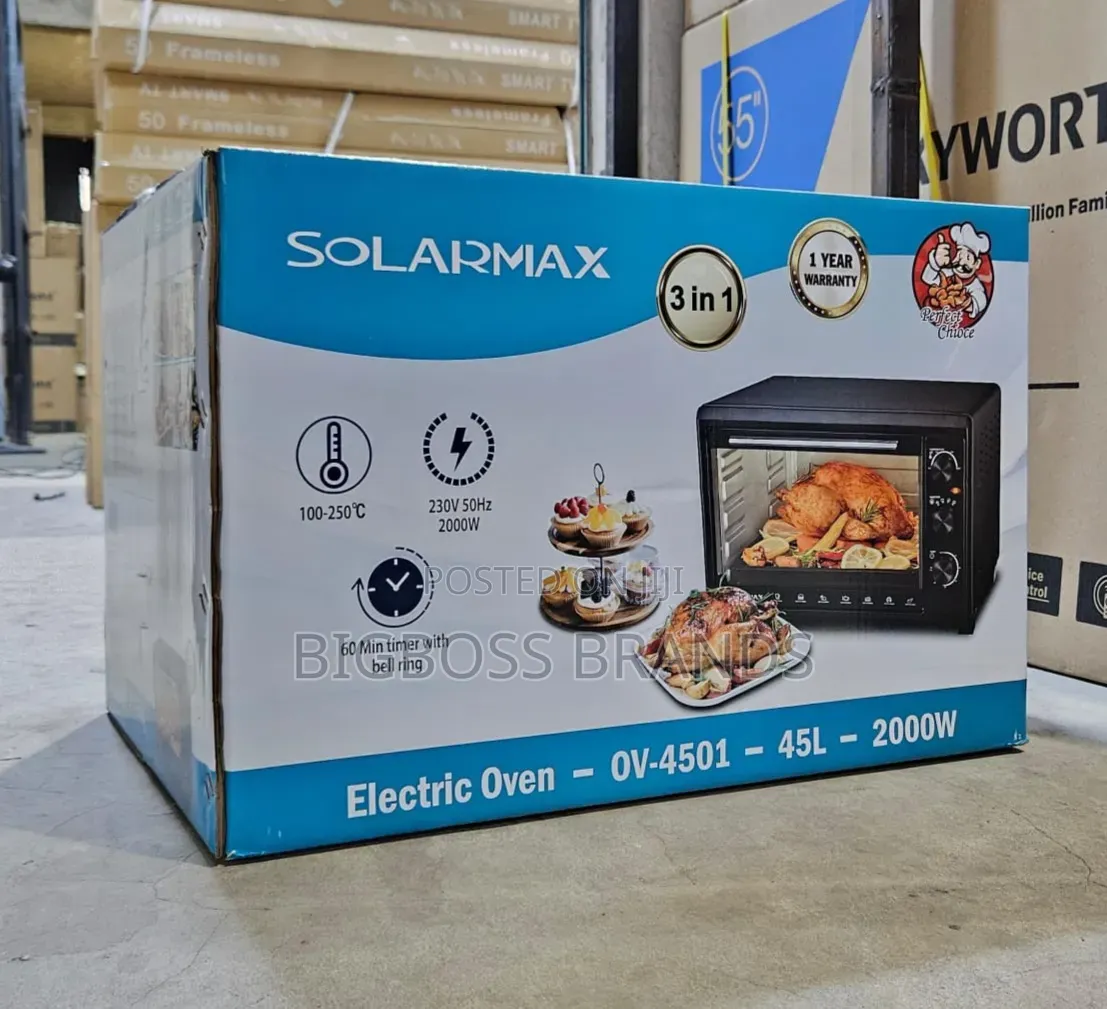 Solarmax Electric Oven 45 Liters