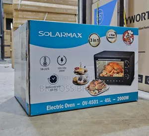 Solarmax Electric Oven 45 Liters