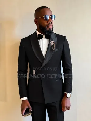 Dress Like a Leader Black Suit