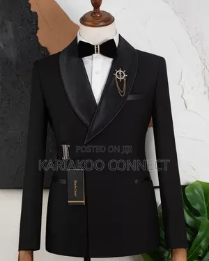 Dress Like a Leader Black Suit