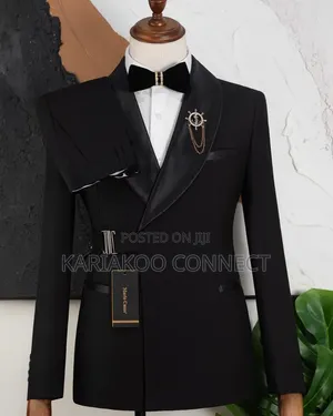 Dress Like a Leader Black Suit