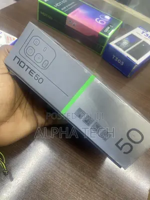 New Infinix Note 50 4G 256 GB Black