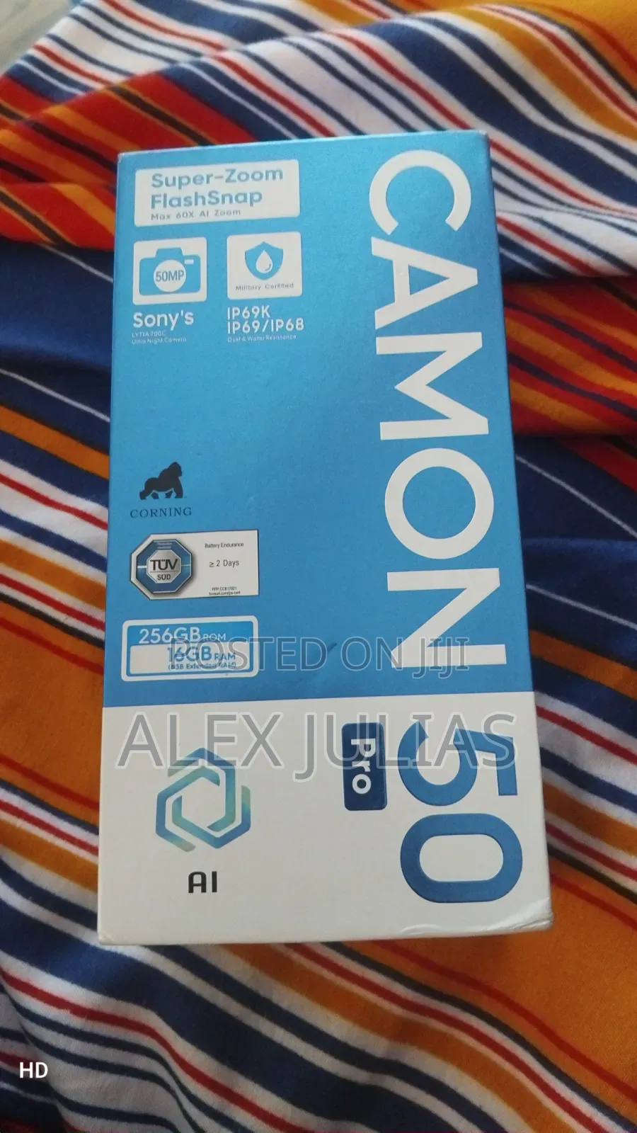 New Tecno Camon 50 Pro 256 GB Orange